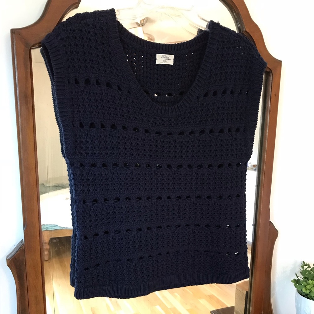 Madewell Wallace sweater vest / tee